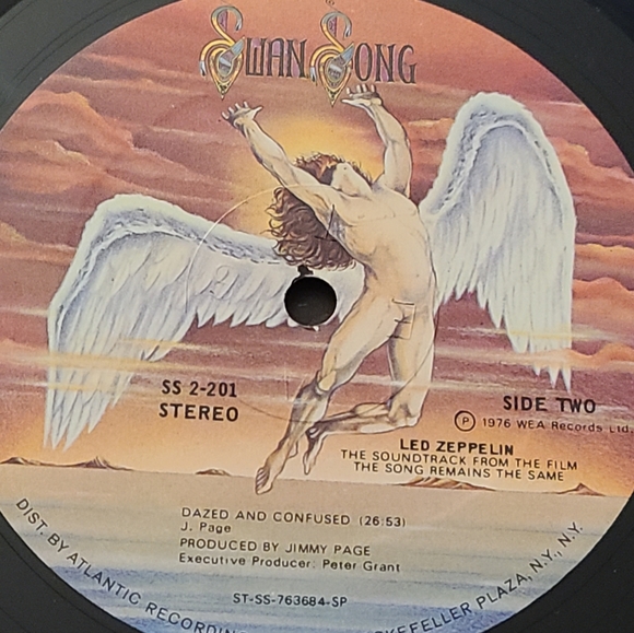 Led Zeppelin The Song Remains the Same vintage vinyl album pristine - Picture 2 of 15